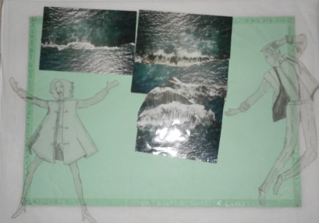 The artwork “ Acqua” dedicated to the water from wich we are born, proposes issues that demand urgent and compelling answers ( and in detail by the message: “To leave the mortal jump for the leaps of quality”