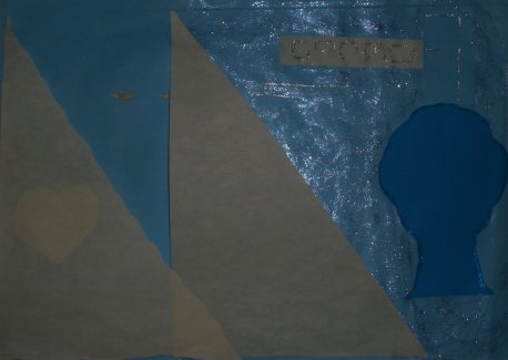In the work “Intelletto cuore dell’ anima” the artist tries to express the connection between intellect and soul and not excluding the heart  even if thi is not used as only mean or relation between these two dimensions.